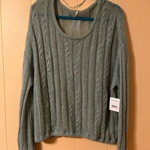 Free People mohair sweater nwt